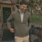 Edinburgh Quilted Jacket Stone Brown