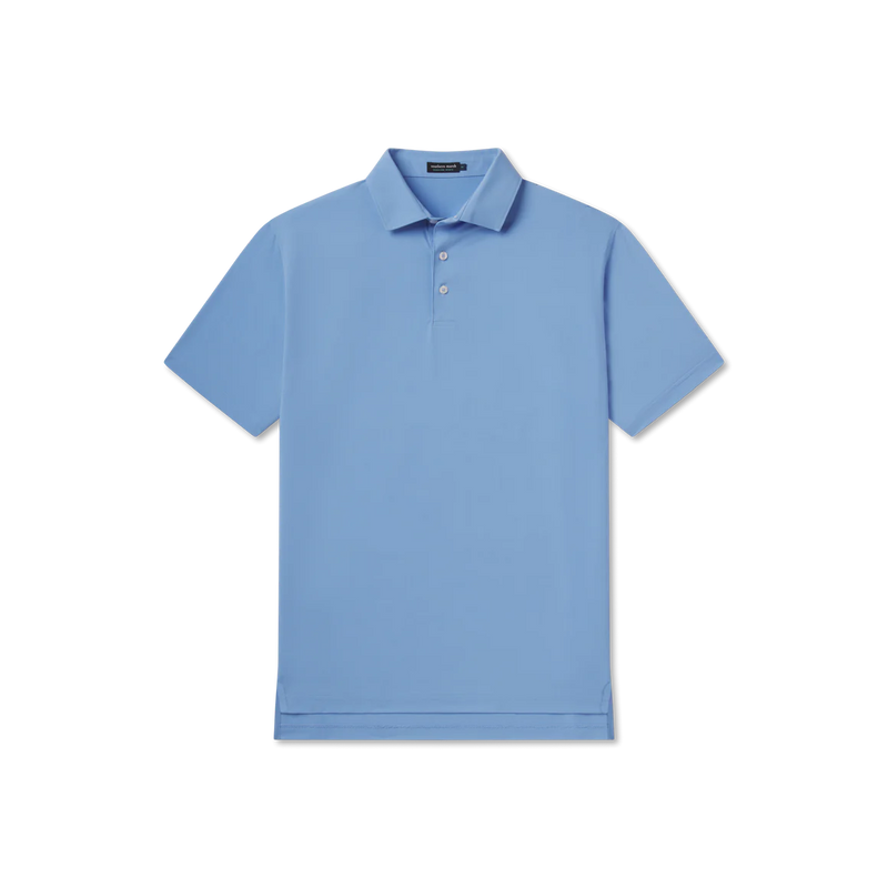 Galway Grid Performance Polo French Blue