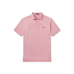 Bermuda Performance Polo - Domingo Stripe Rhubarb