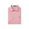 Bermuda Performance Polo - Domingo Stripe Rhubarb