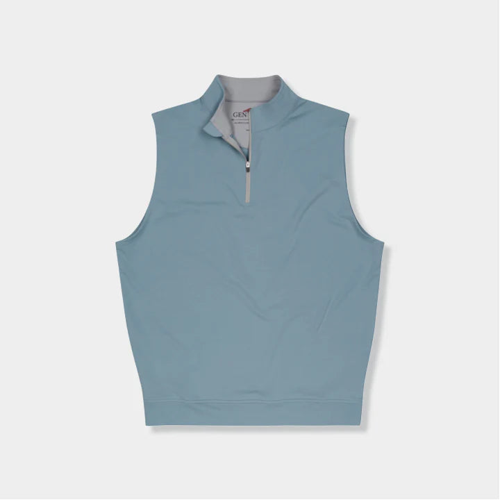 STONE BLUE Performance Quarter-Zip Vest
