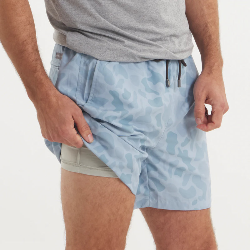 La Costa Lined Swim Trunk - Camo