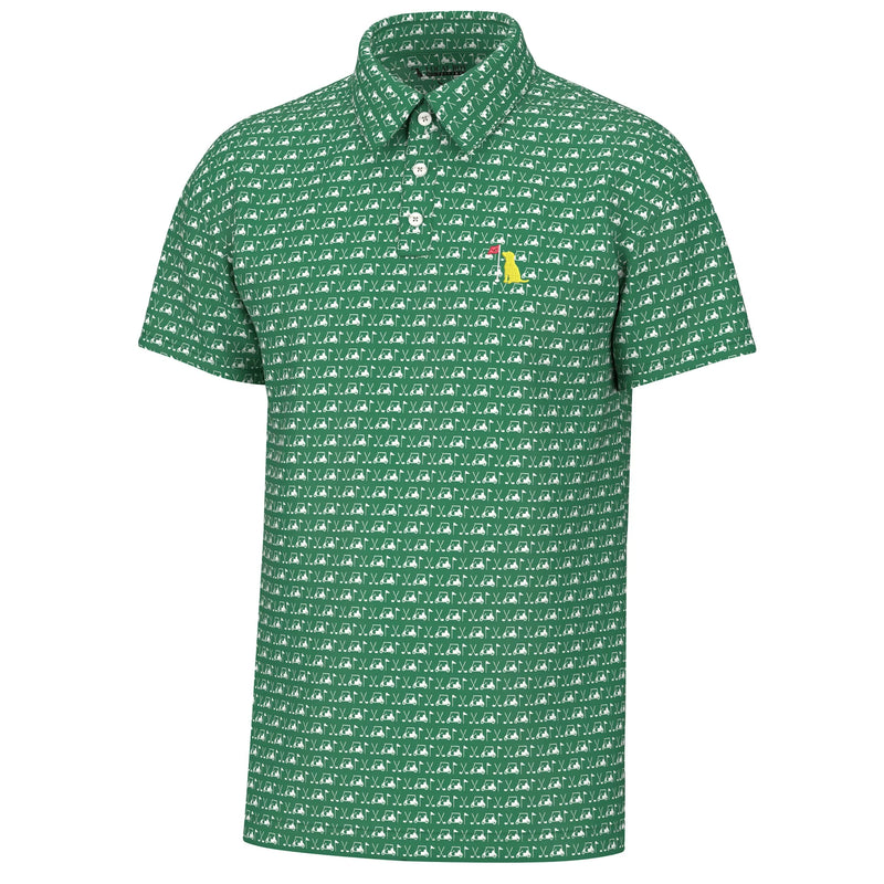 Green Golf Polo