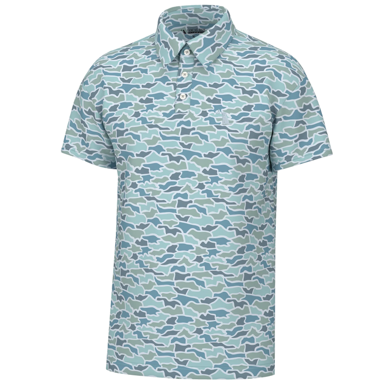Youth Dirty Myrtle Polo Cool Oak Camo