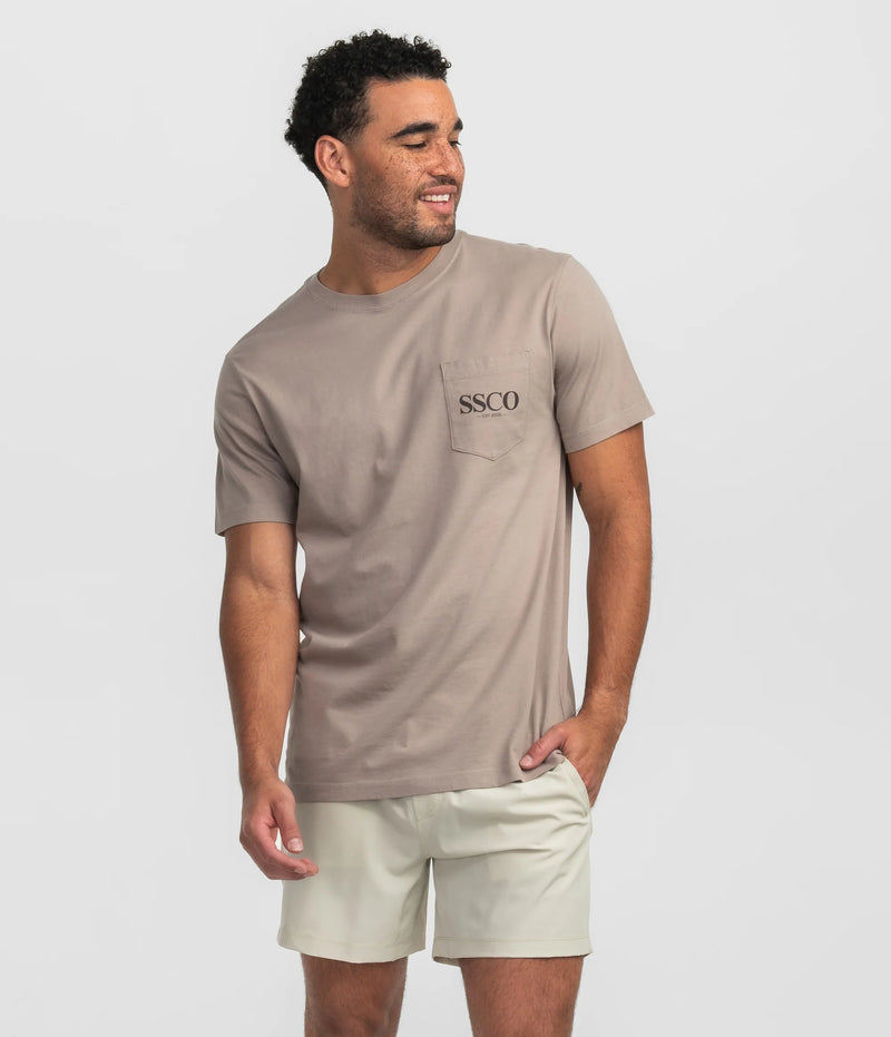 Here Boy Camo Tee SS - River Rock