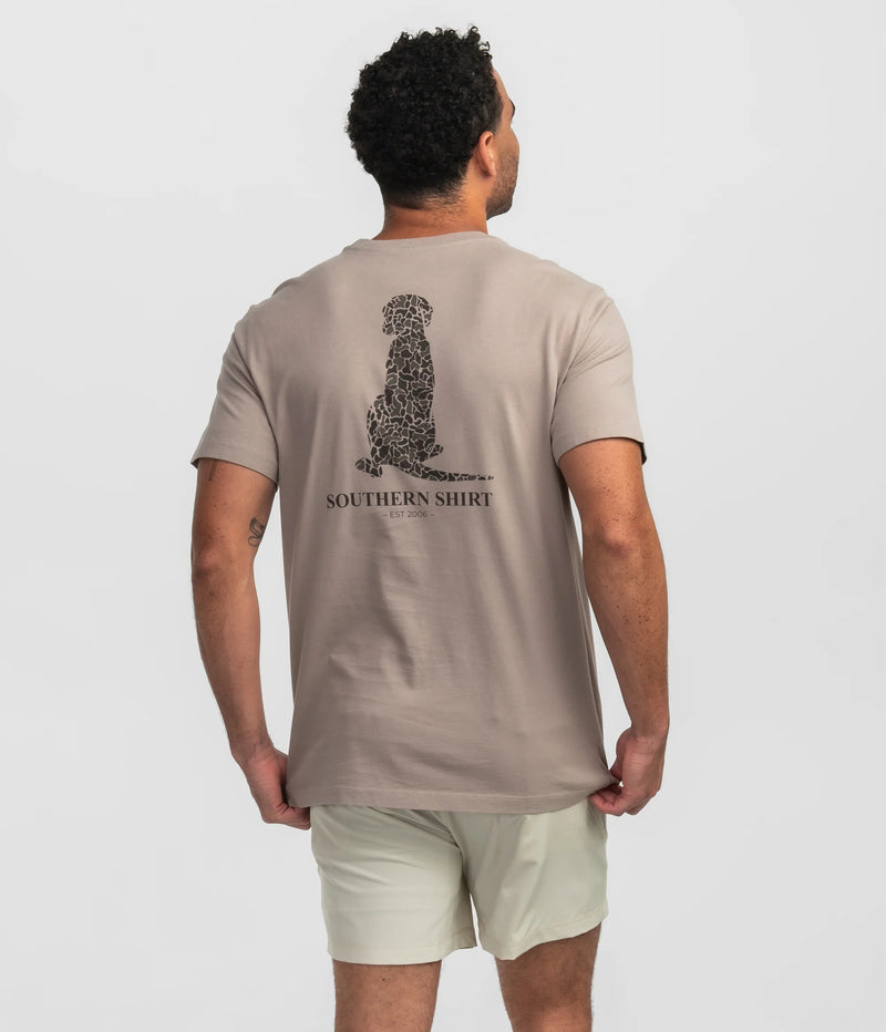 Here Boy Camo Tee SS - River Rock
