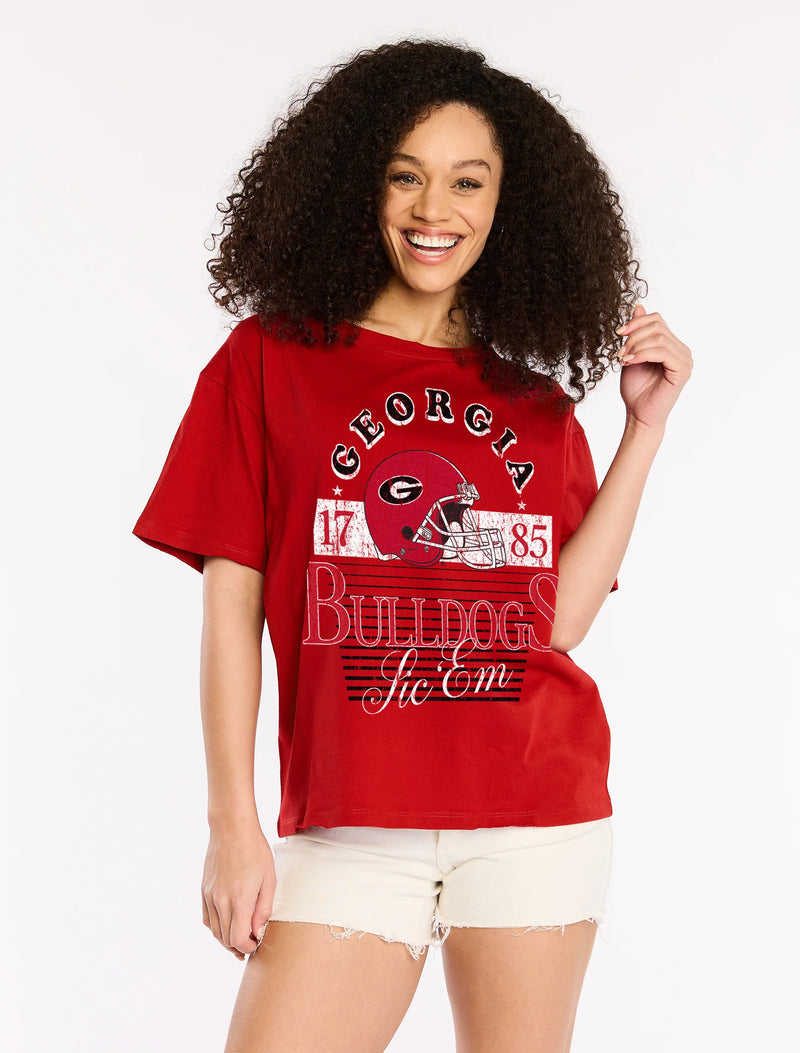 The Distressed Boyfriend Tee | Georgia