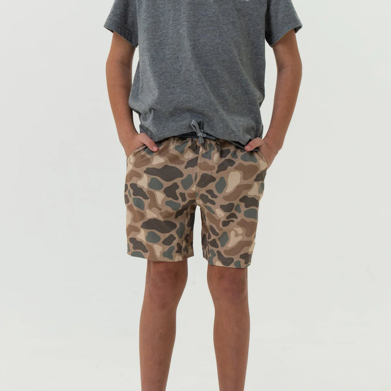 Youth Athletic Short - Pintail Camo