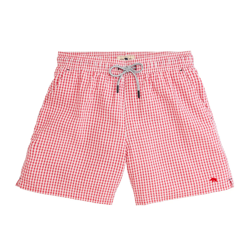 COASTAL SEERSUCKER SWIM