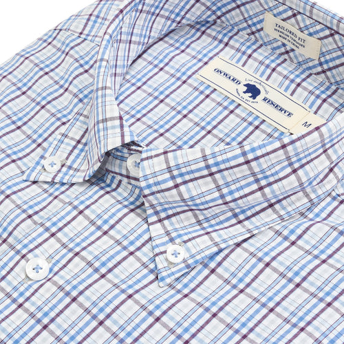 Recoil Tailored Fit Performance Shirt - Plum