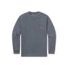 SEAWASH™ Tee - Marsh Mercantile Co. - Long Sleeve Midnight Gray