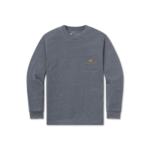 SEAWASH™ Tee - Marsh Mercantile Co. - Long Sleeve Midnight Gray