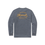 SEAWASH™ Tee - Marsh Mercantile Co. - Long Sleeve Midnight Gray