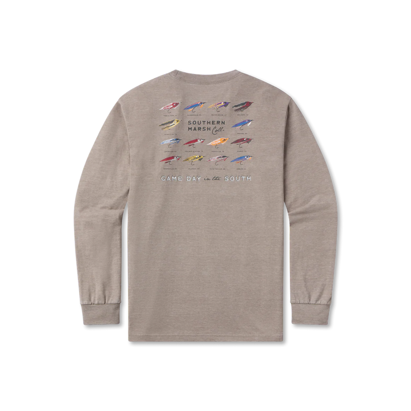 SEAWASH™ Tee - Game Day in the South - Long Sleeve Burnt Taupe