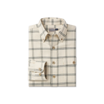 Cedar Park Windowpane Flannel Dark Olive and Tan