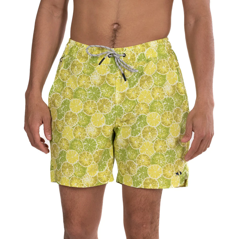 VOLLEY SWIM TRUNK 6" INSEAM LIME