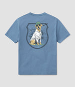 Who's Your Caddy Tee - Nautical Blue