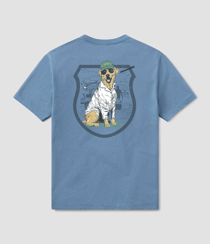 Who's Your Caddy Tee - Nautical Blue