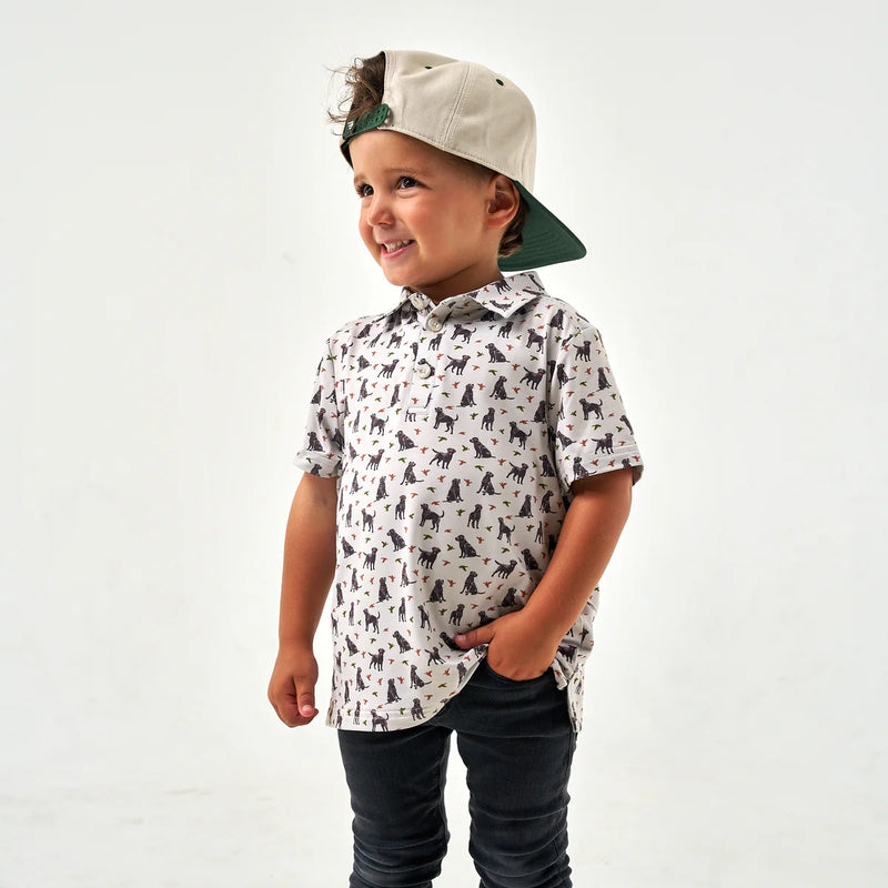 Youth - Performance Polo - Ducks And Dogs