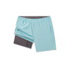 Youth Marlin Lined Performance Short Washed Barbados Blue