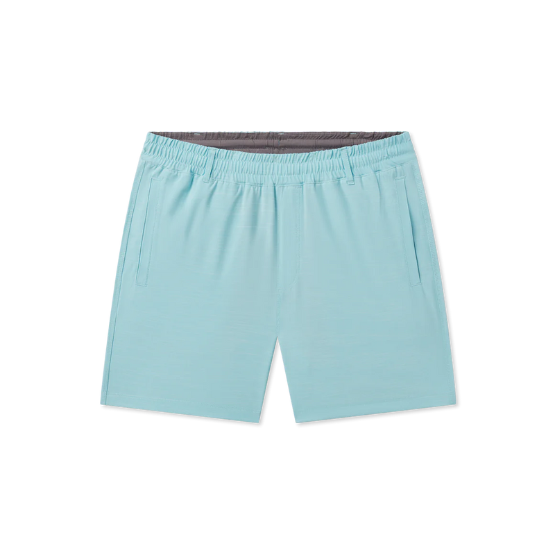 Youth Marlin Lined Performance Short Washed Barbados Blue