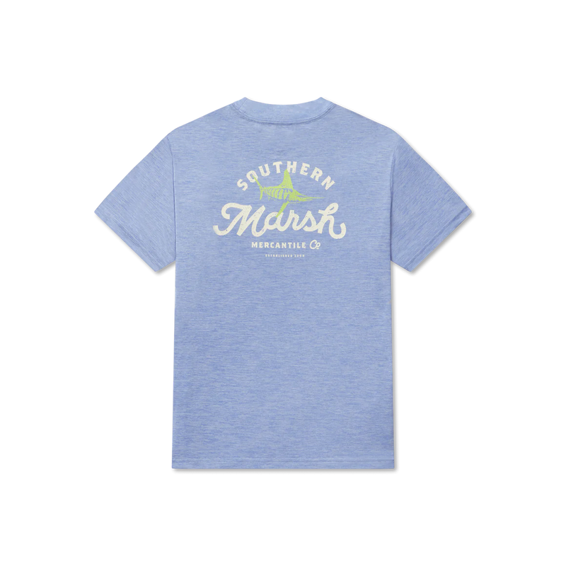 Youth FieldTec™ Heathered Tee - Marlin Merc. Co.