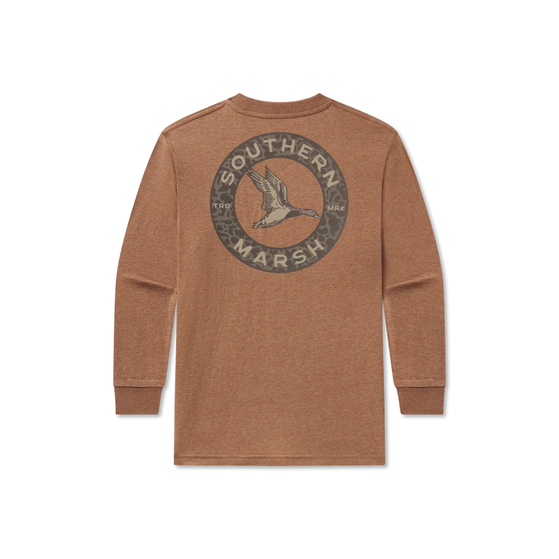 Youth Inflight Camo Tee - Long Sleeve