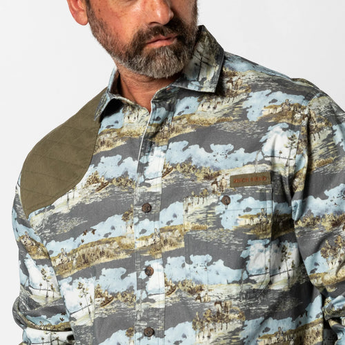 Woodland Shooting Shirt SEDONA SAGE PRINT