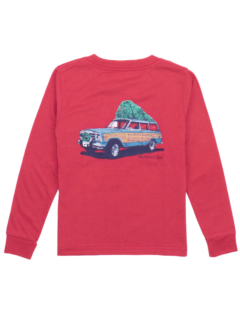 BOYS HOLIDAY RUN LS CABERNET