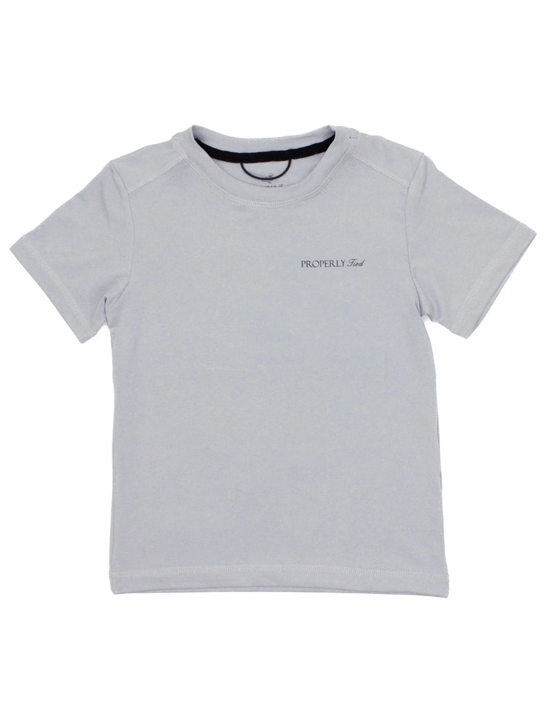 Boys Finn Tee SS Ice Grey