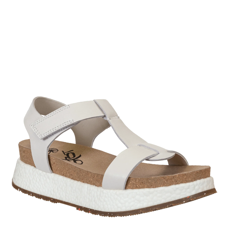 MEND IN CHAMOIS PLATFORM SANDALS