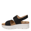 MONTANE IN BLACK PLATFORM SANDALS BLACK