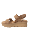 NOVA IN BROWN PLATFORM SANDALS