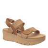 NOVA IN BROWN PLATFORM SANDALS