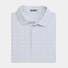 White Snow Sprint Printed Performance Polo