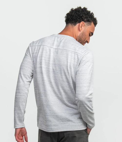 ELEVATED LAYERING CREWNECK STONE