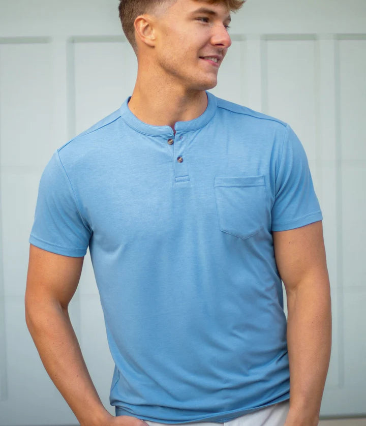 Max Comfort Pocket Tee SS Marine Blue