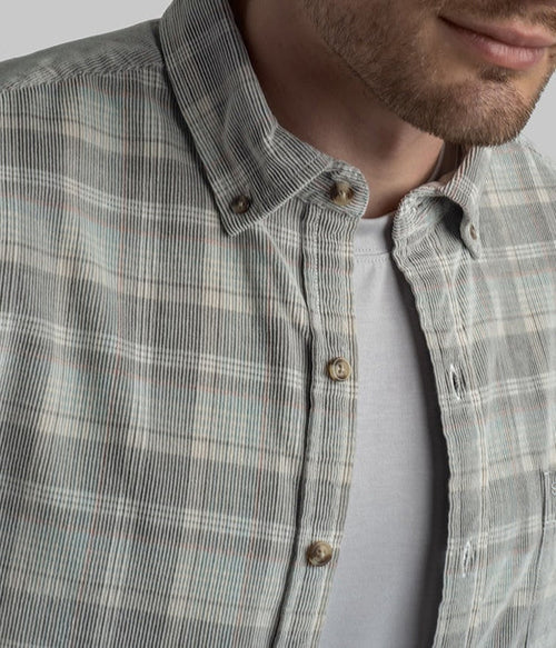 Braxton Lightweight Cord Flannel - Avondale