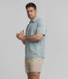 Cahaba Heather Stripe Polo Ridgeway
