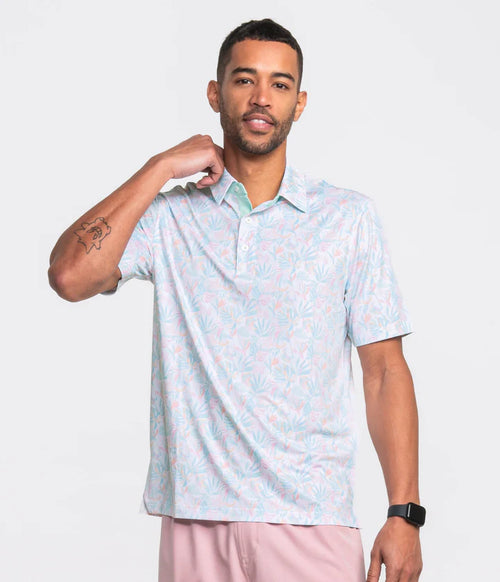 ISLAND OASIS PRINTED POLO