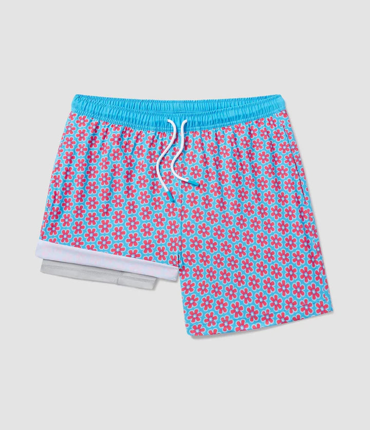 FLOWER PONG SWIM SHORTS