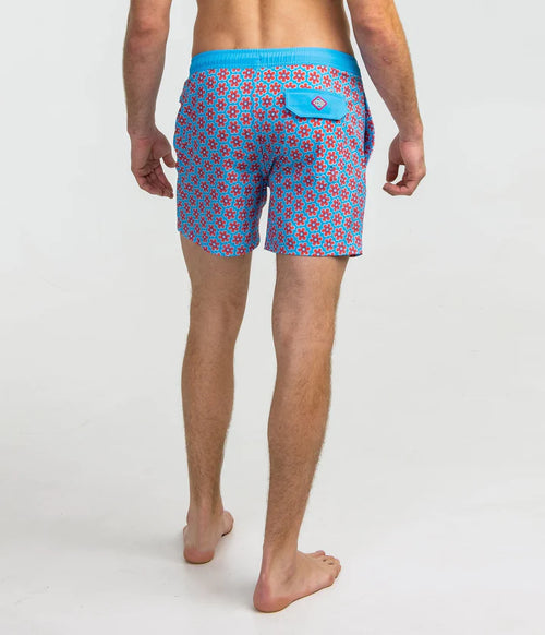 FLOWER PONG SWIM SHORTS