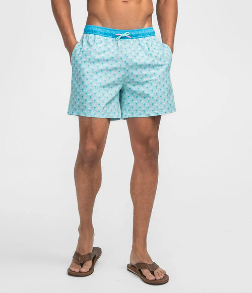 Par Fore Swim Shorts - Water Hazard - 6" inseam