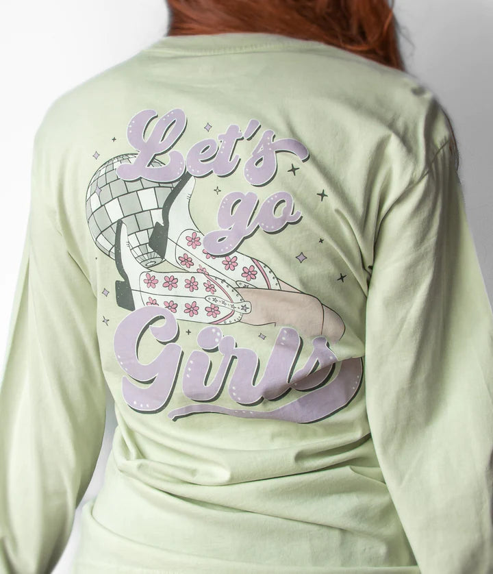 Lets Go Girls Icon Tee LS