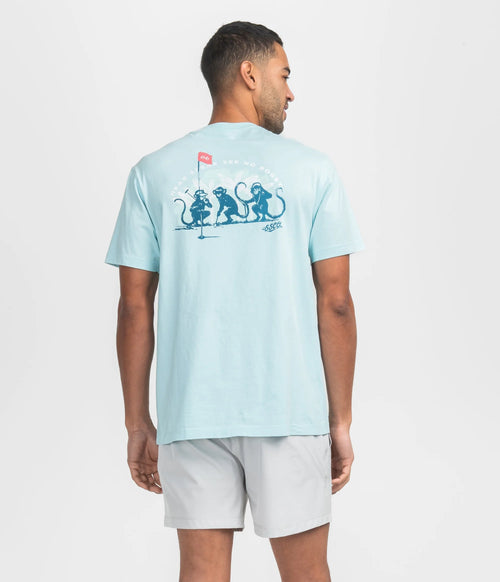 No Bogey Tee - Aquamarine