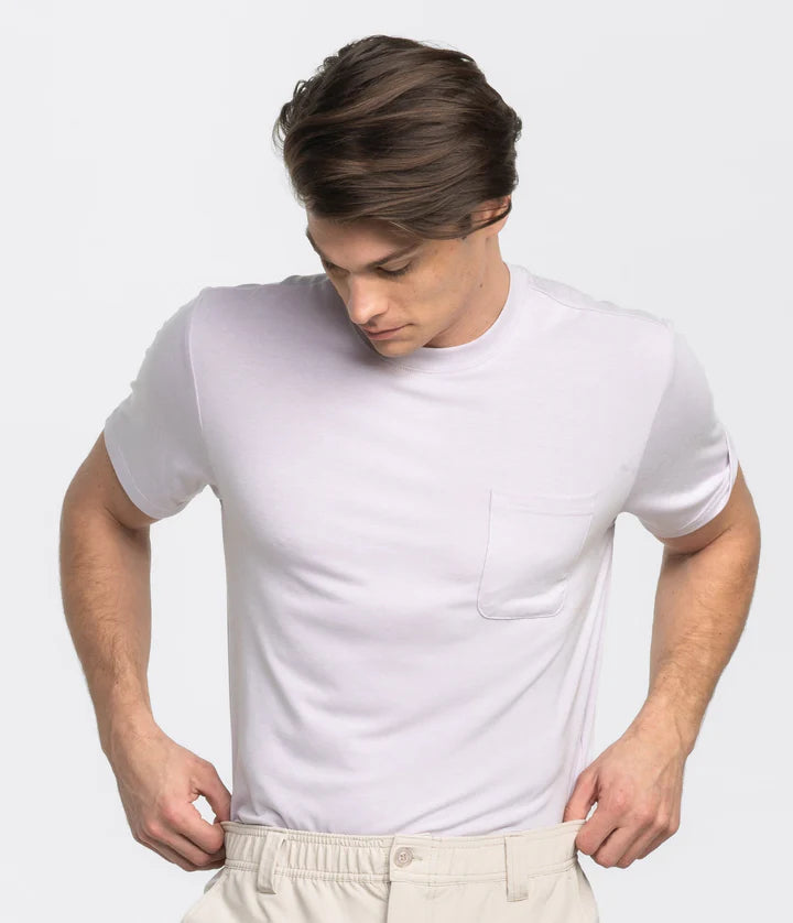 MAX COMFORT POCKET TEE SS IRIS
