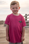 Youth Tee - Flying Duck - Heather Crimson