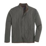 Candler Quilted Coat Gunmetal