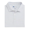 Driver Stripe Performance Polo DUSTY BLUE