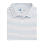 Driver Stripe Performance Polo DUSTY BLUE